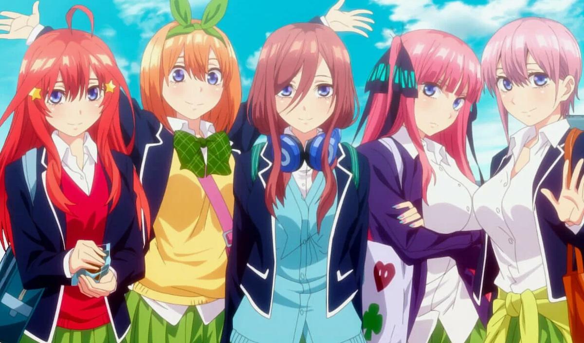 The Quintessential Quintuplets (Пять невест) - Аниме про сестёр: топ-14 лучших проектов